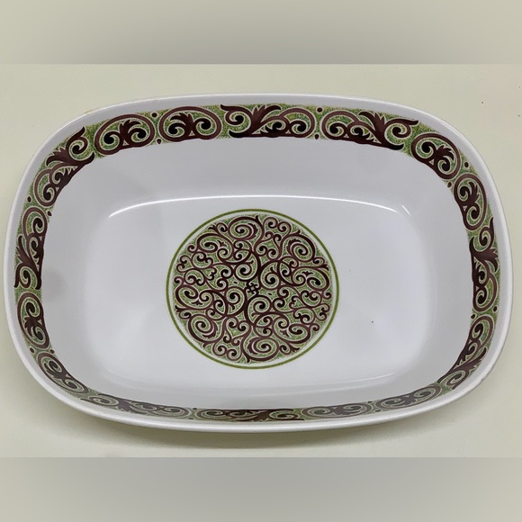 1970s Vtg Discontinued NORITAKE Japan Progression Ole Vegetable Serving Bowl - Picture 7 of 13